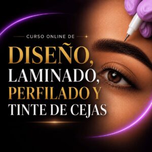 Curso de Diseño Perfilado y Tinte de Cejas